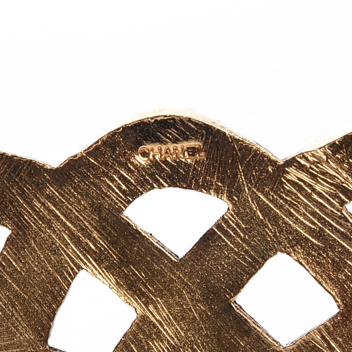 Chanel Hammered Chain Belt Gold 5 of 6