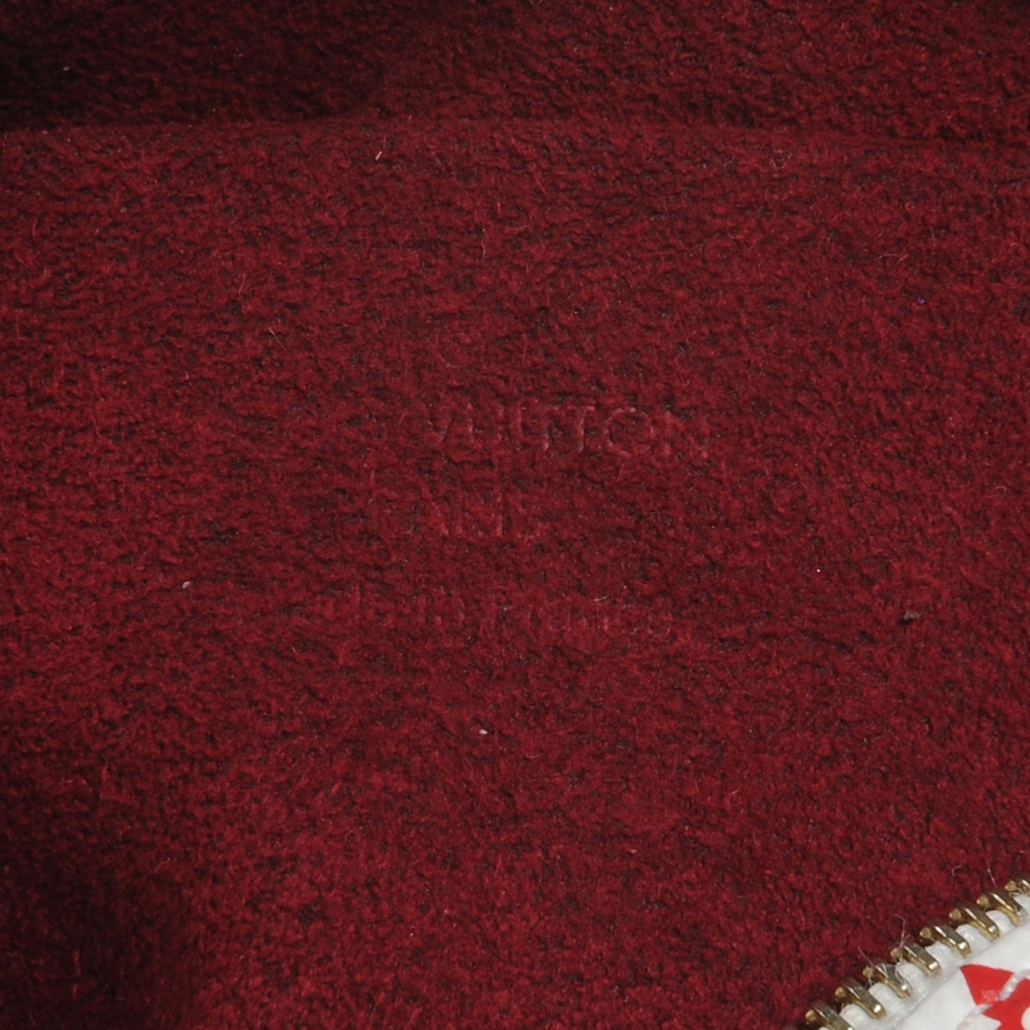 Monogram Multicolor Trousse Wapity White