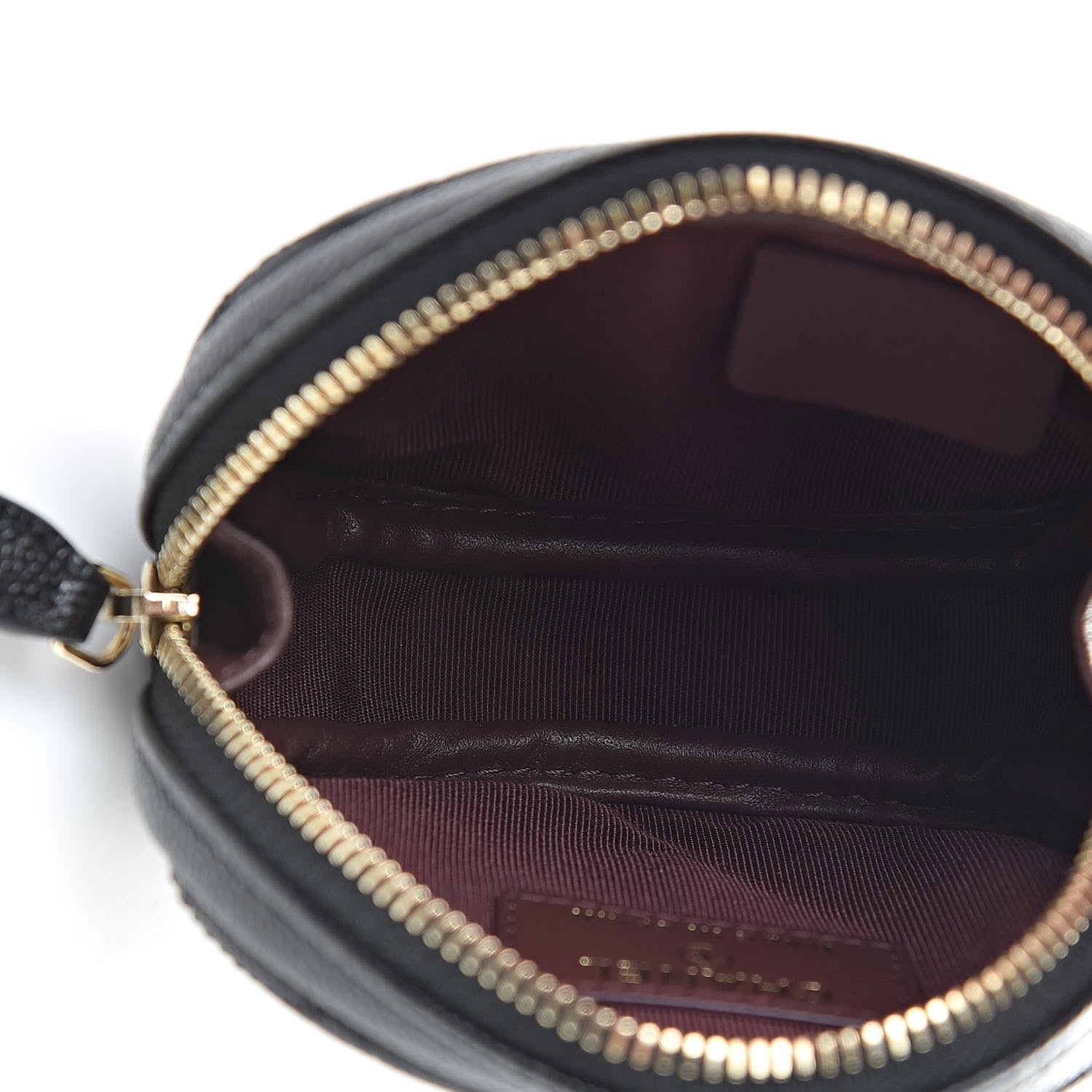 Chanel Caviar Quilted Zip Around Classic Coin Purse Black 5 of 8