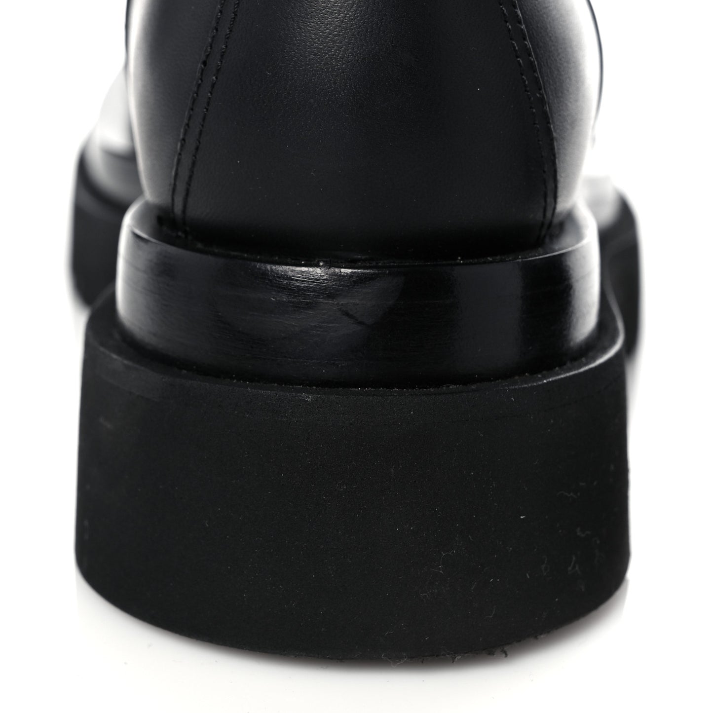 Calfskin The Lug Chelsea Boots 37.5 Black