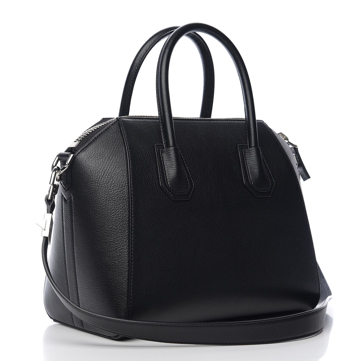 Sugar Goatskin Small Antigona Black