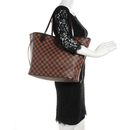 Louis Vuitton Damier Ebene Neverfull MM 2 of 7
