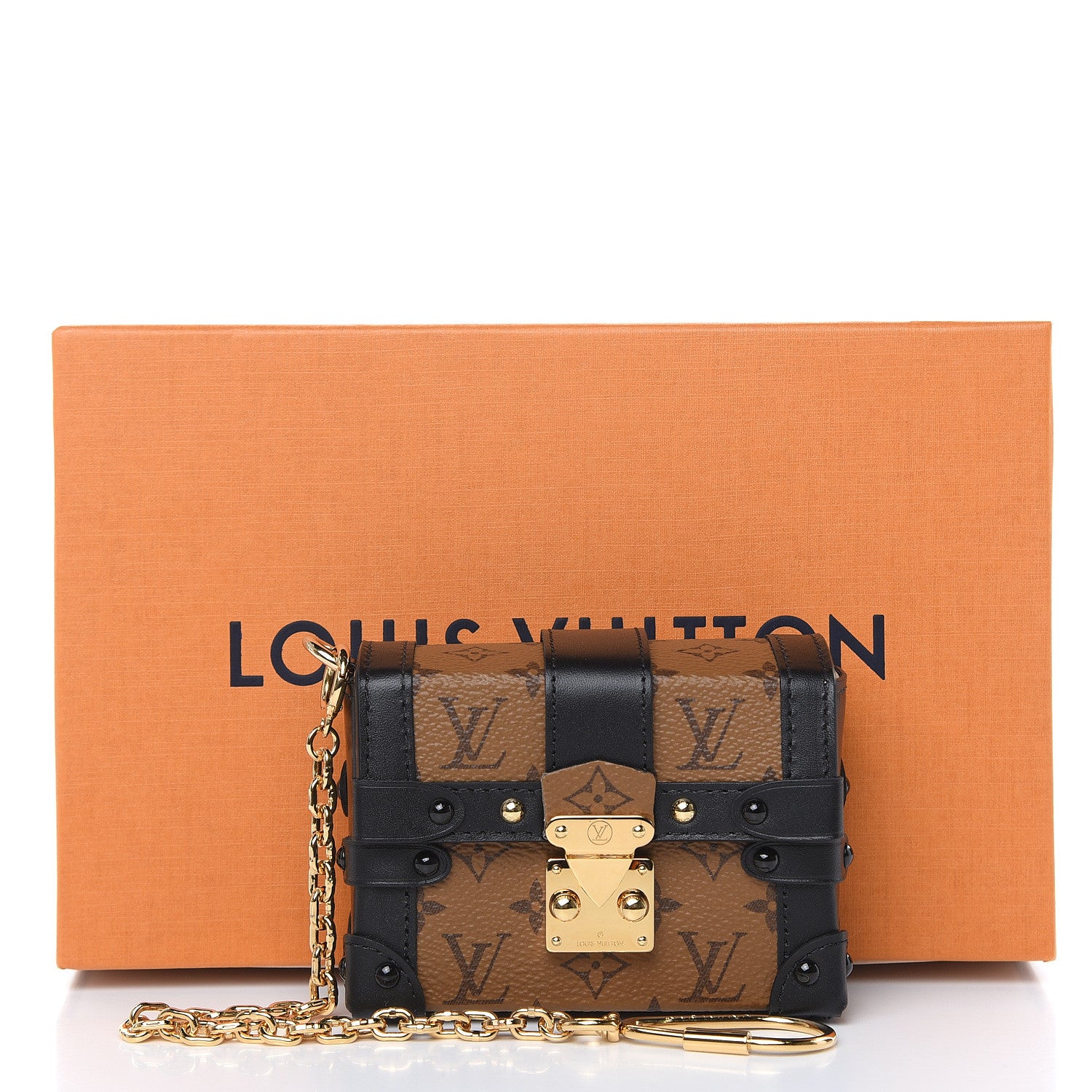 Louis Vuitton Reverse Monogram Essential Trunk Black 7 of 7