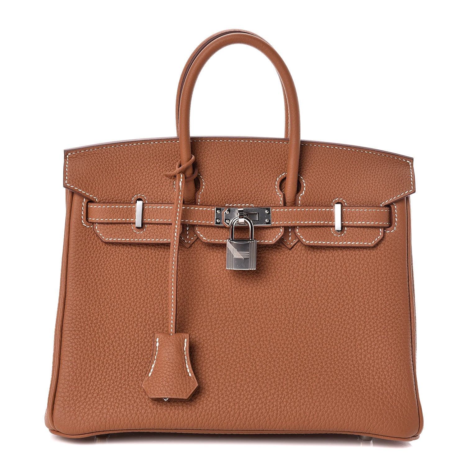 Hermes Togo Birkin 25 Gold 1 of 34