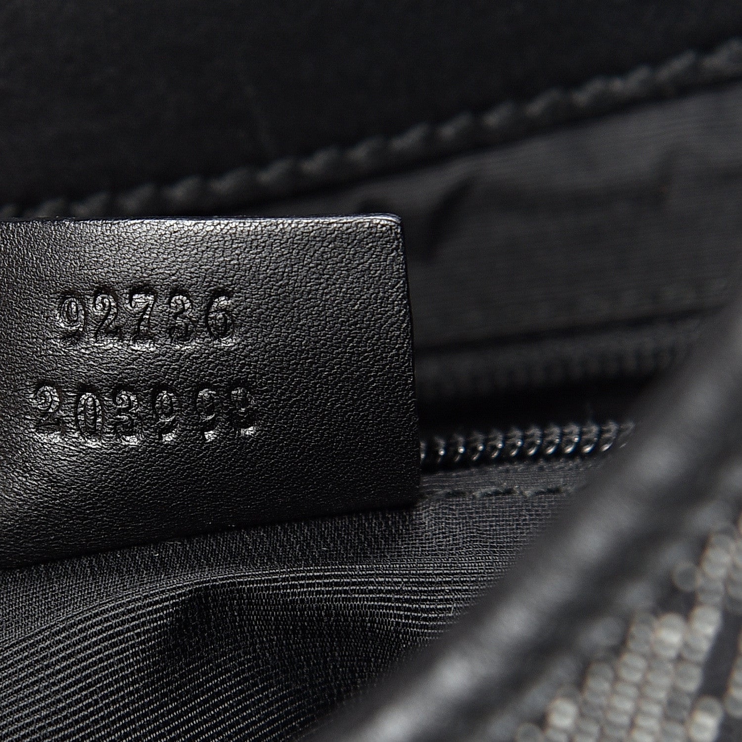 Gucci Denim Monogram Shoulder Bag 6 of 16