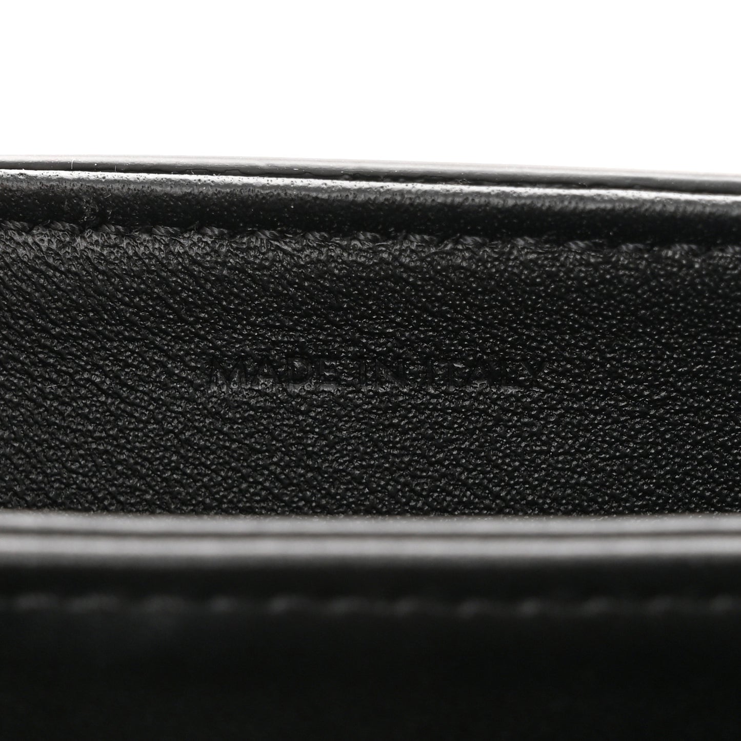 Shiny Calfskin Teen Triomphe Black