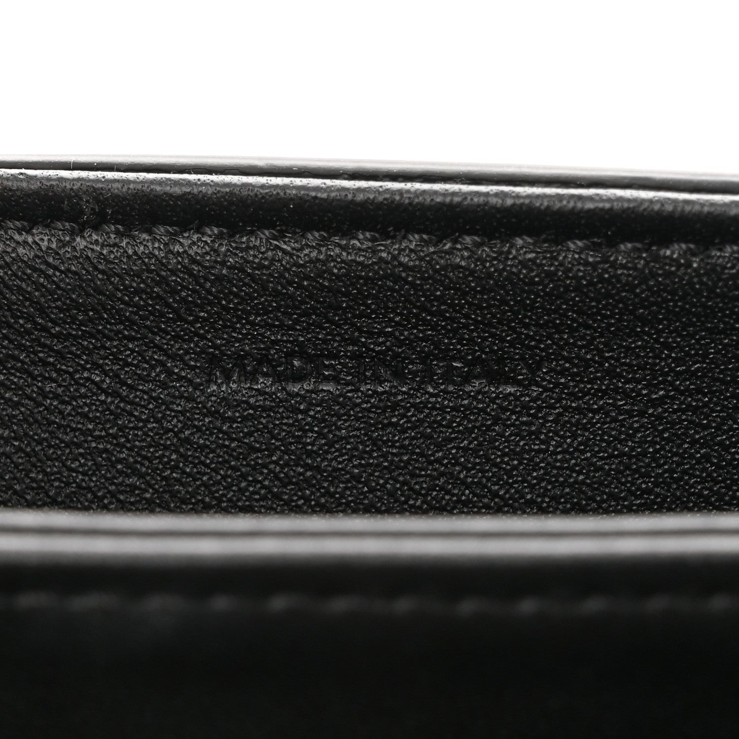 Celine Shiny Calfskin Teen Triomphe Black 7 of 11