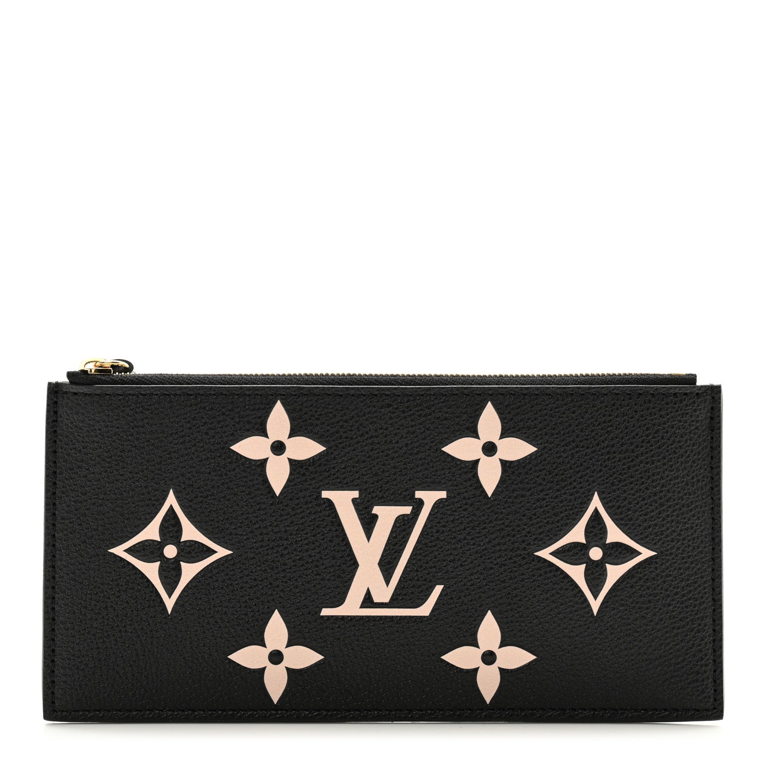 Louis Vuitton Empreinte Monogram Giant Crafty Pochette Felicie Zippered Insert Black 1 of 6