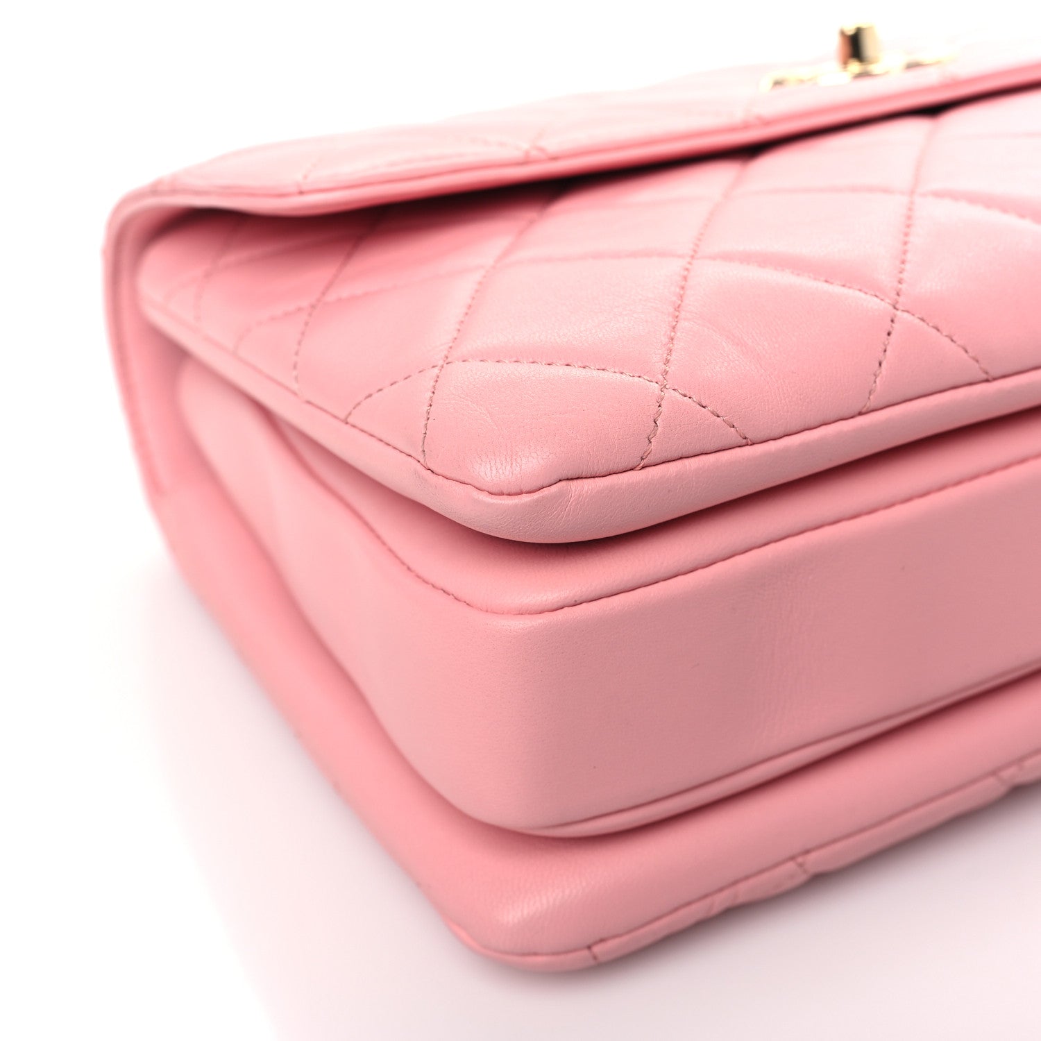 Chanel Lambskin Quilted Medium Trendy CC Flap Dual Handle Bag Pink 8 of 9