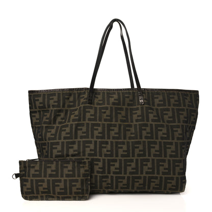 Fendi Zucca Shopping Tote Tobacco 1 of 13