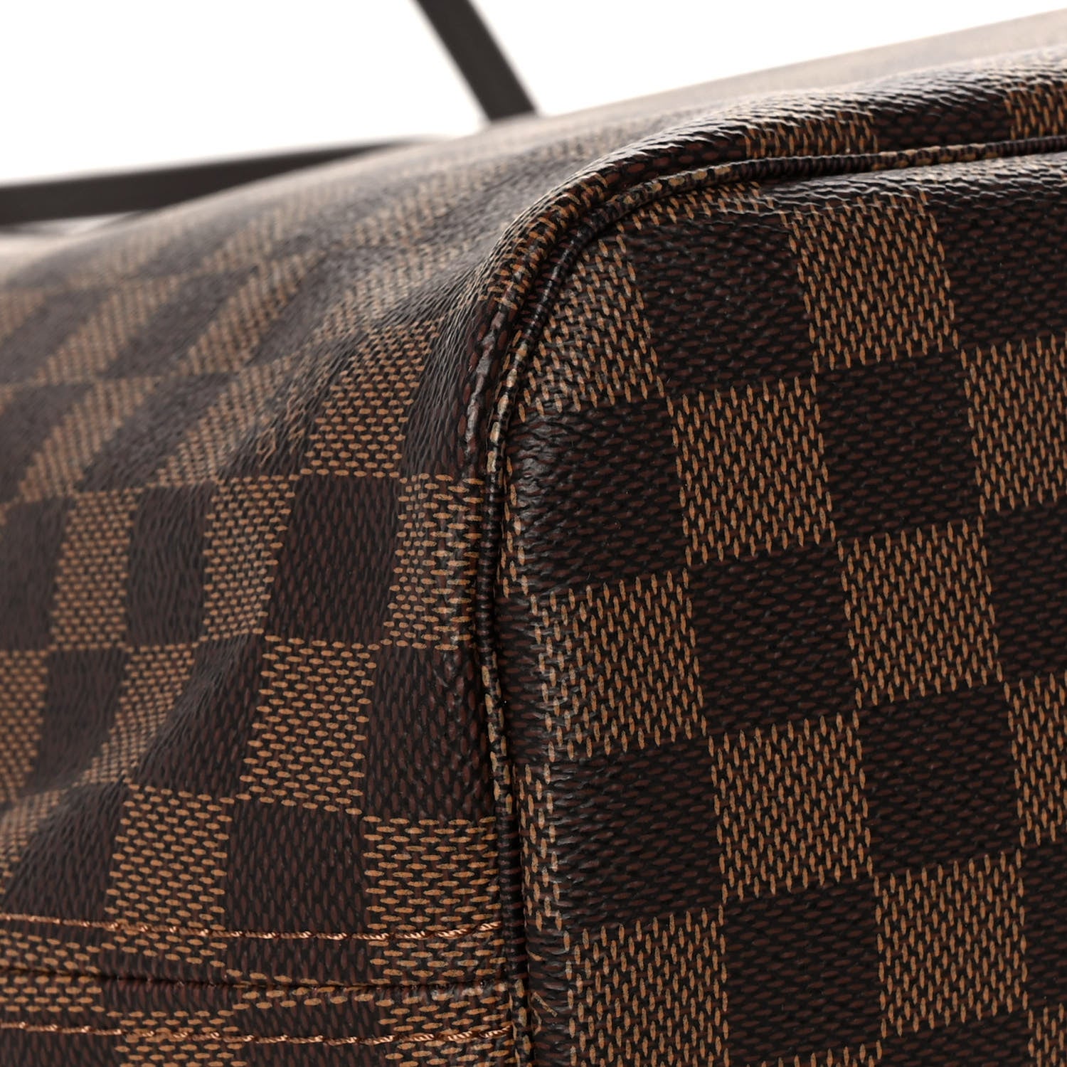 Louis Vuitton Damier Ebene Neo Neverfull MM Rose Ballerine 12 of 15