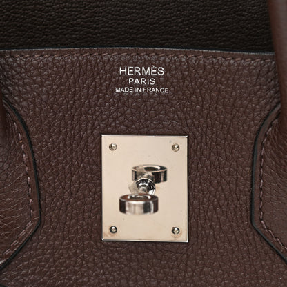 Hermes Togo Birkin 30 Chocolate 6 of 14