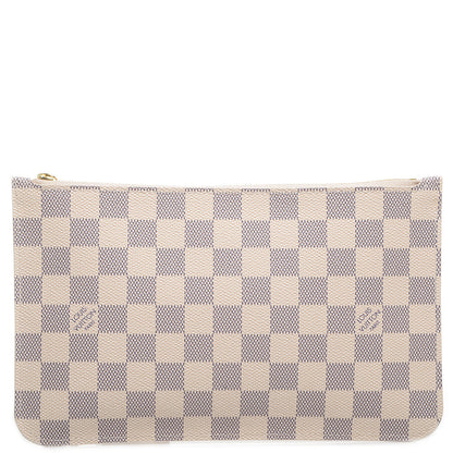 Louis Vuitton Damier Azur Neverfull MM GM Pochette 1 of 8