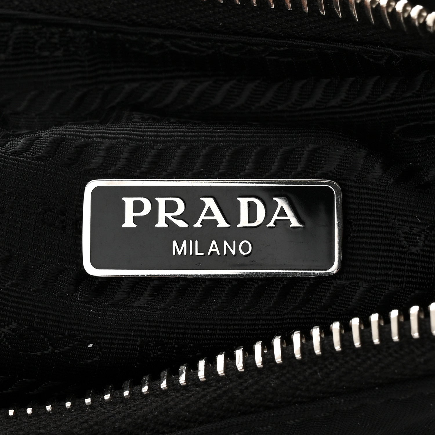 Prada Nylon Re-Edition 2005 Shoulder Bag Black 6 of 12