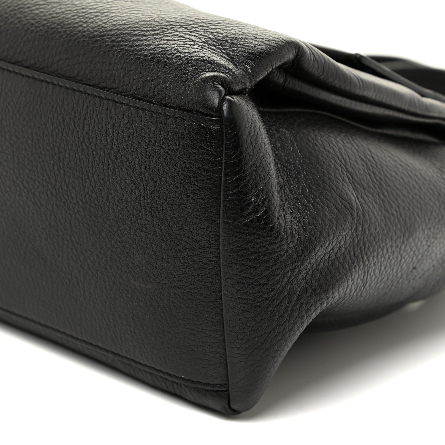 Givenchy Pebbled Calfskin Small Pandora Pure Flap Bag Dark Brown 11 of 30