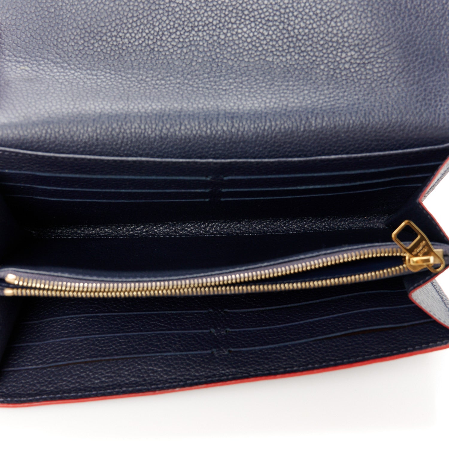 Louis Vuitton Empreinte Sarah Wallet NM Marine Rouge 5 of 8