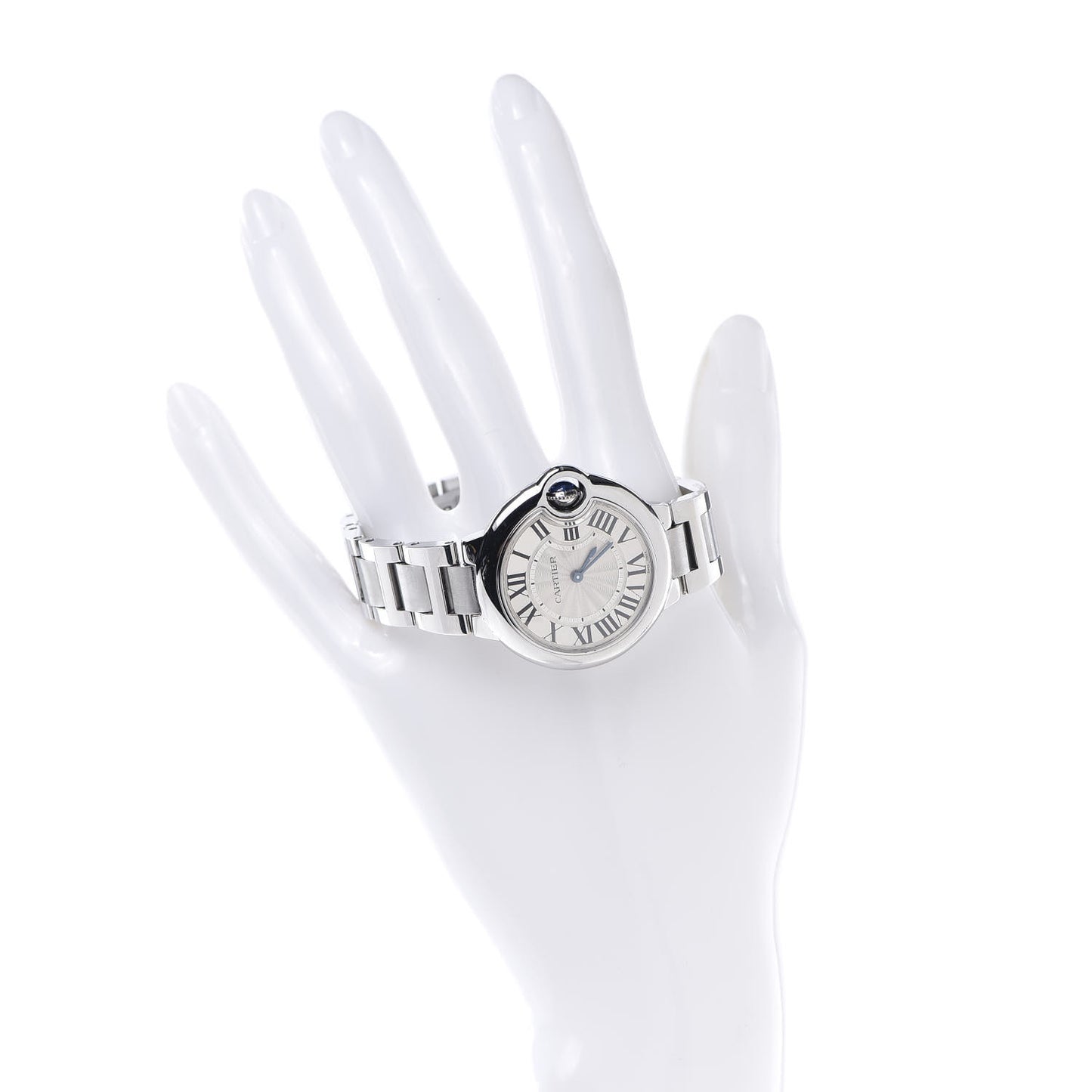 Stainless Steel 33mm Ballon Bleu De Cartier Quartz Watch
