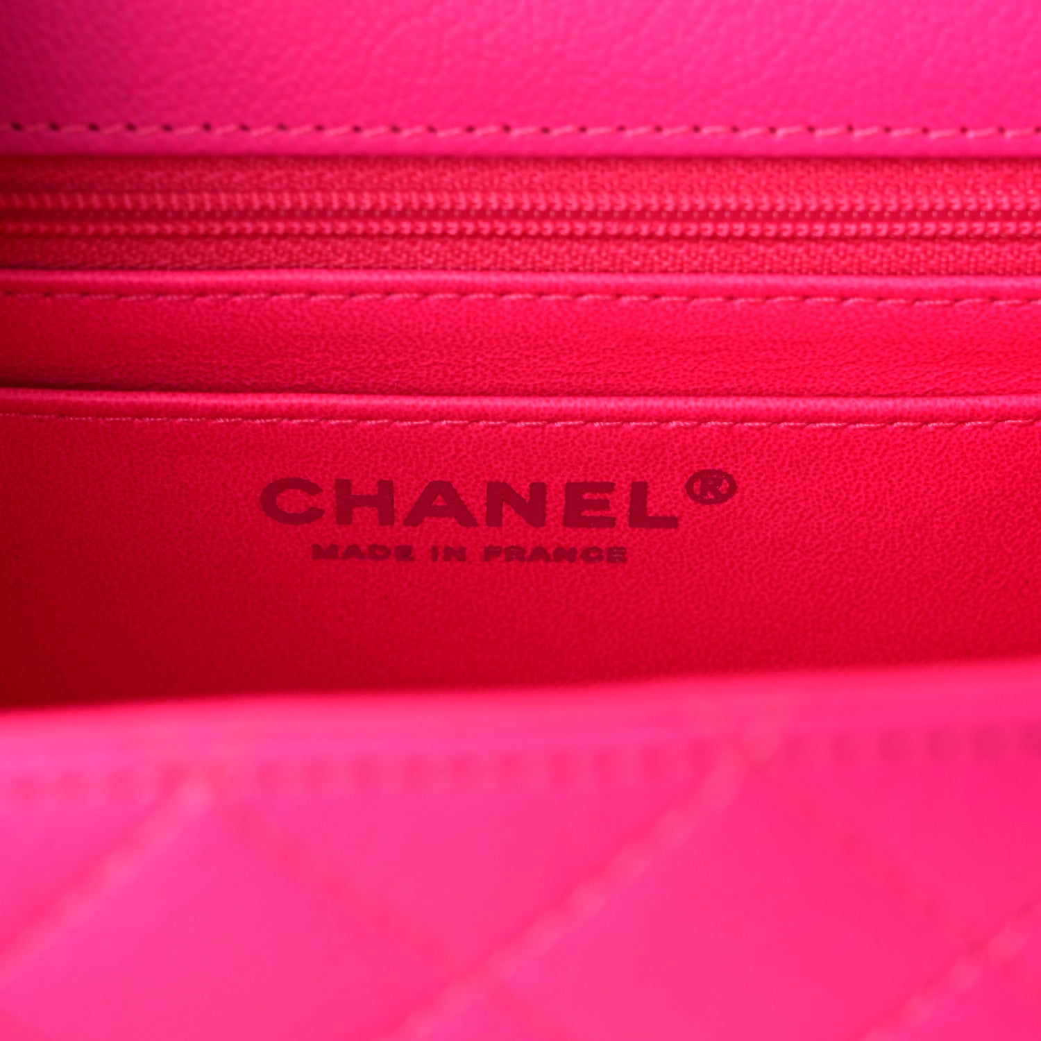 Chanel Goatskin Quilted 2.55 Reissue Mini Flap Fluorescent Pink 6 of 10