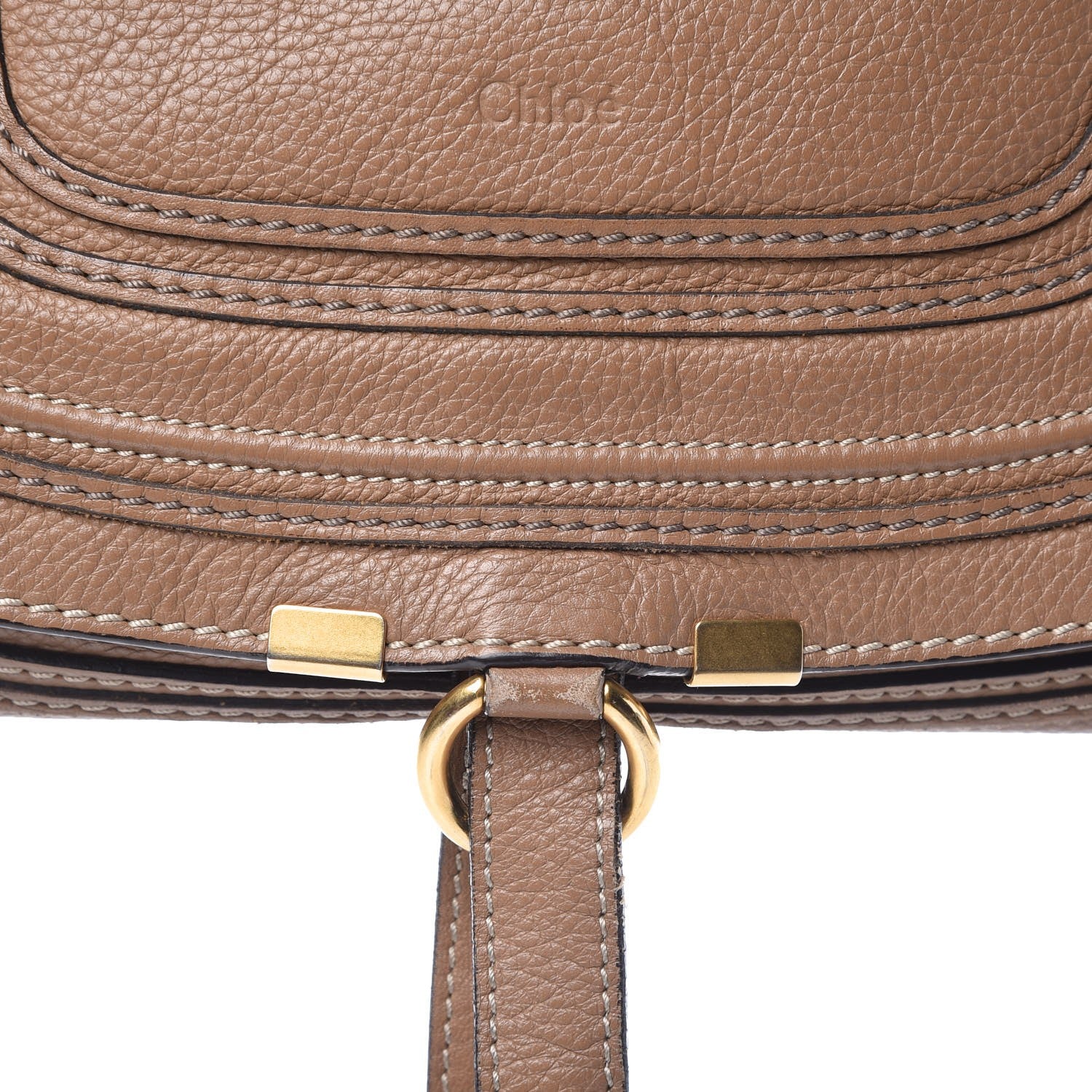 Chloe Calfskin Medium Marcie Satchel Nut 15 of 15