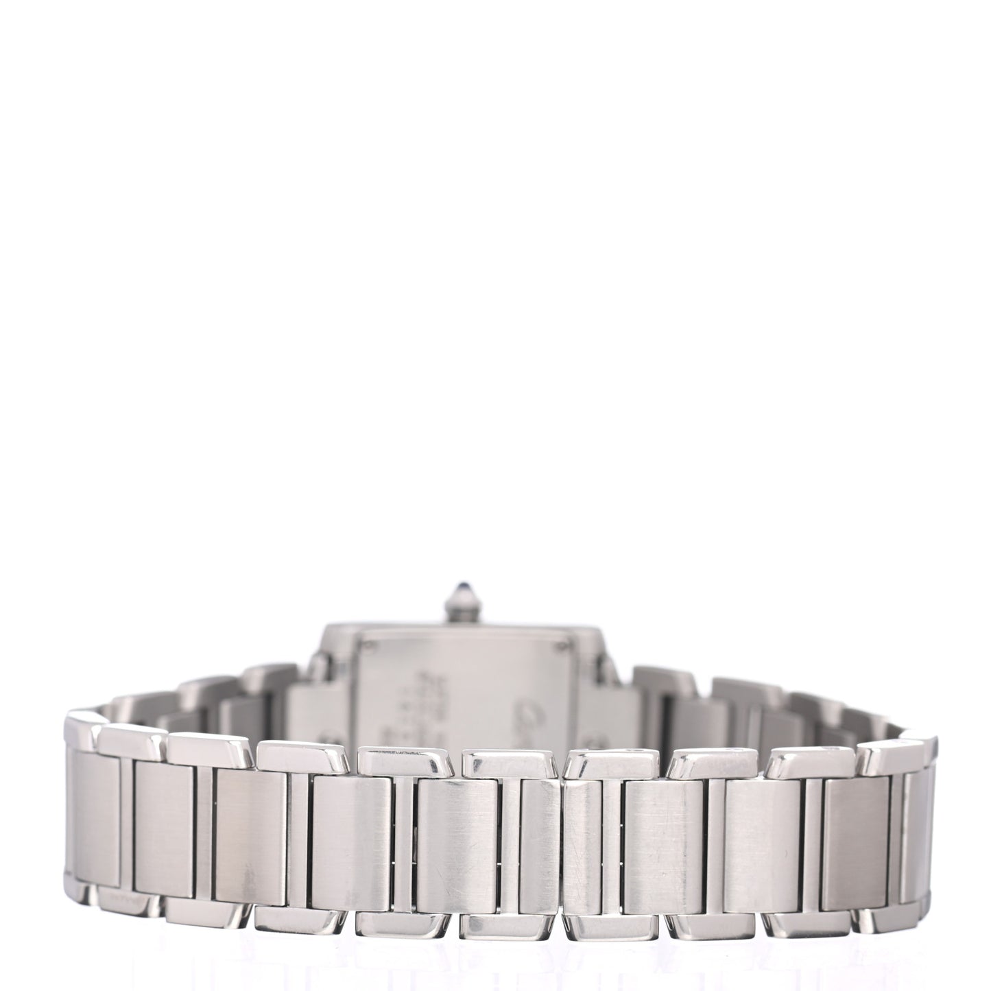 Stainless Steel 20mm Tank Francaise Quartz Watch