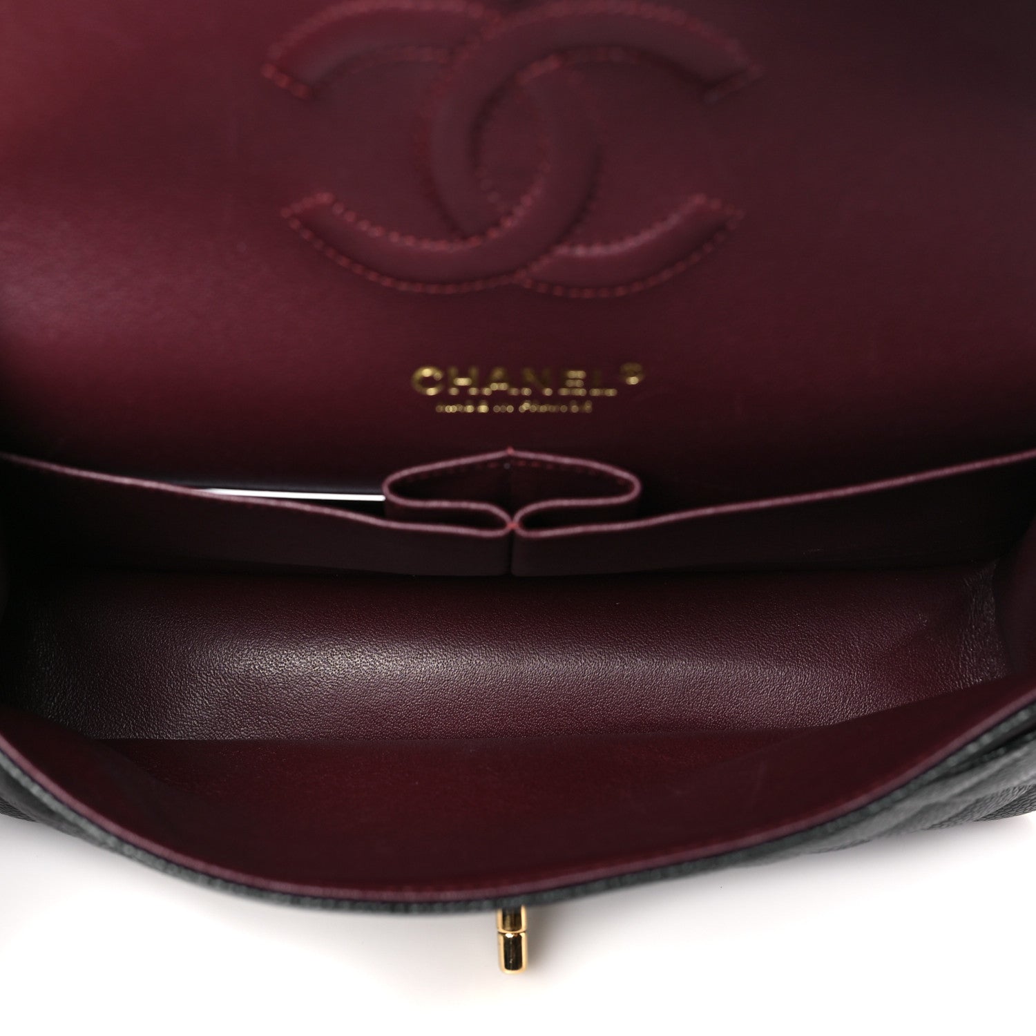 Chanel Caviar Quilted Medium Double Flap Black 5 of 10