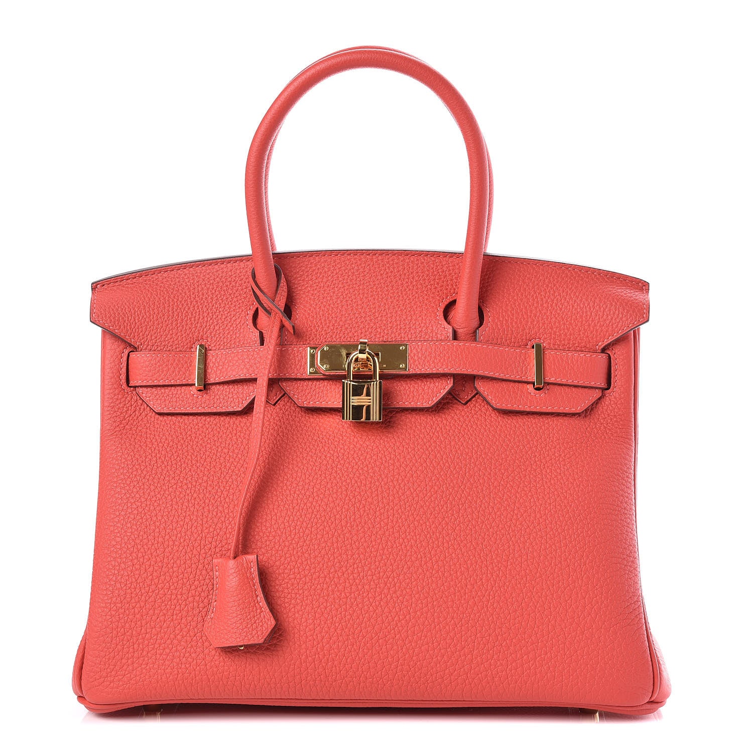 Hermes Togo Birkin 30 Rouge Pivoine 1 of 34