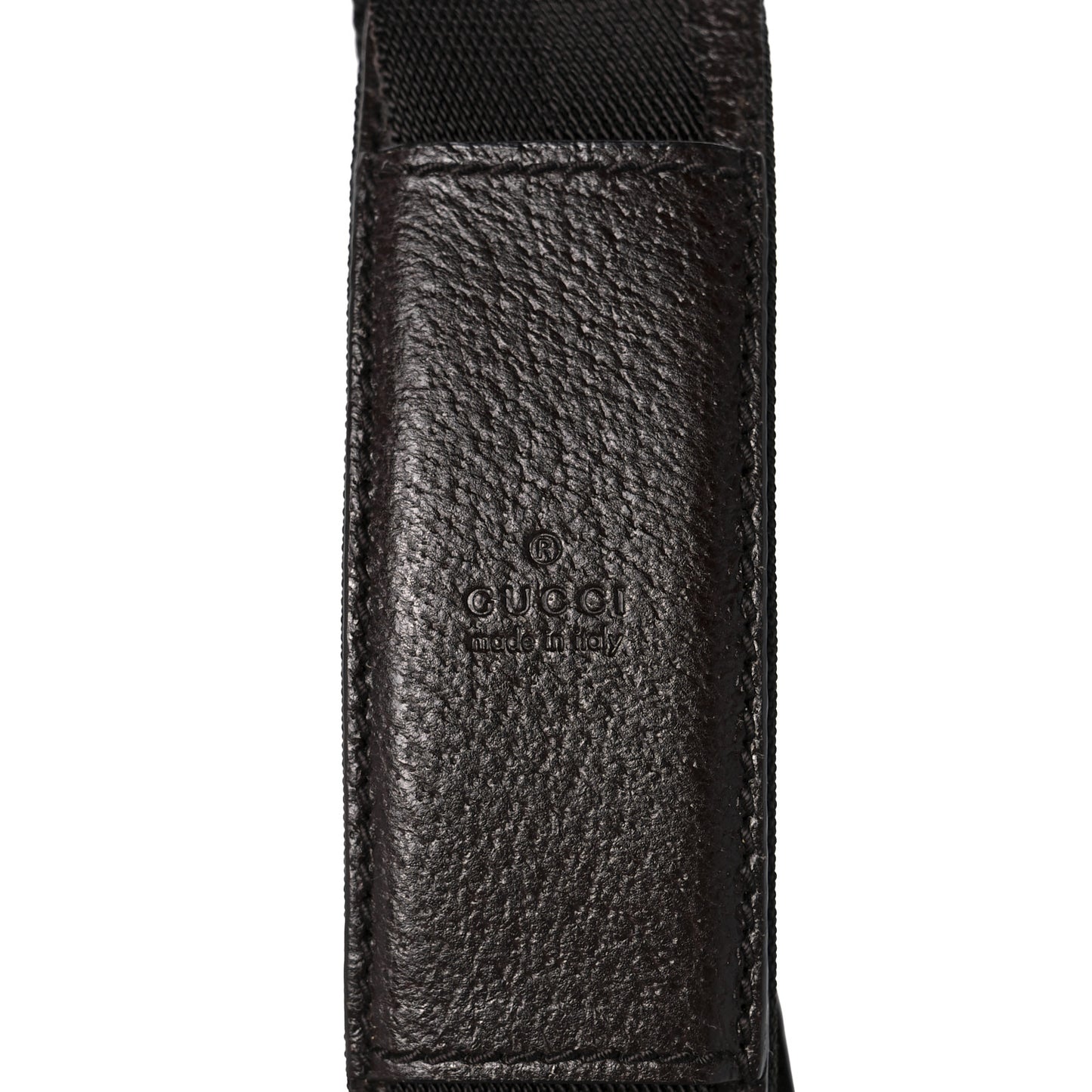 Monogram Flat Messenger Bag Dark Brown