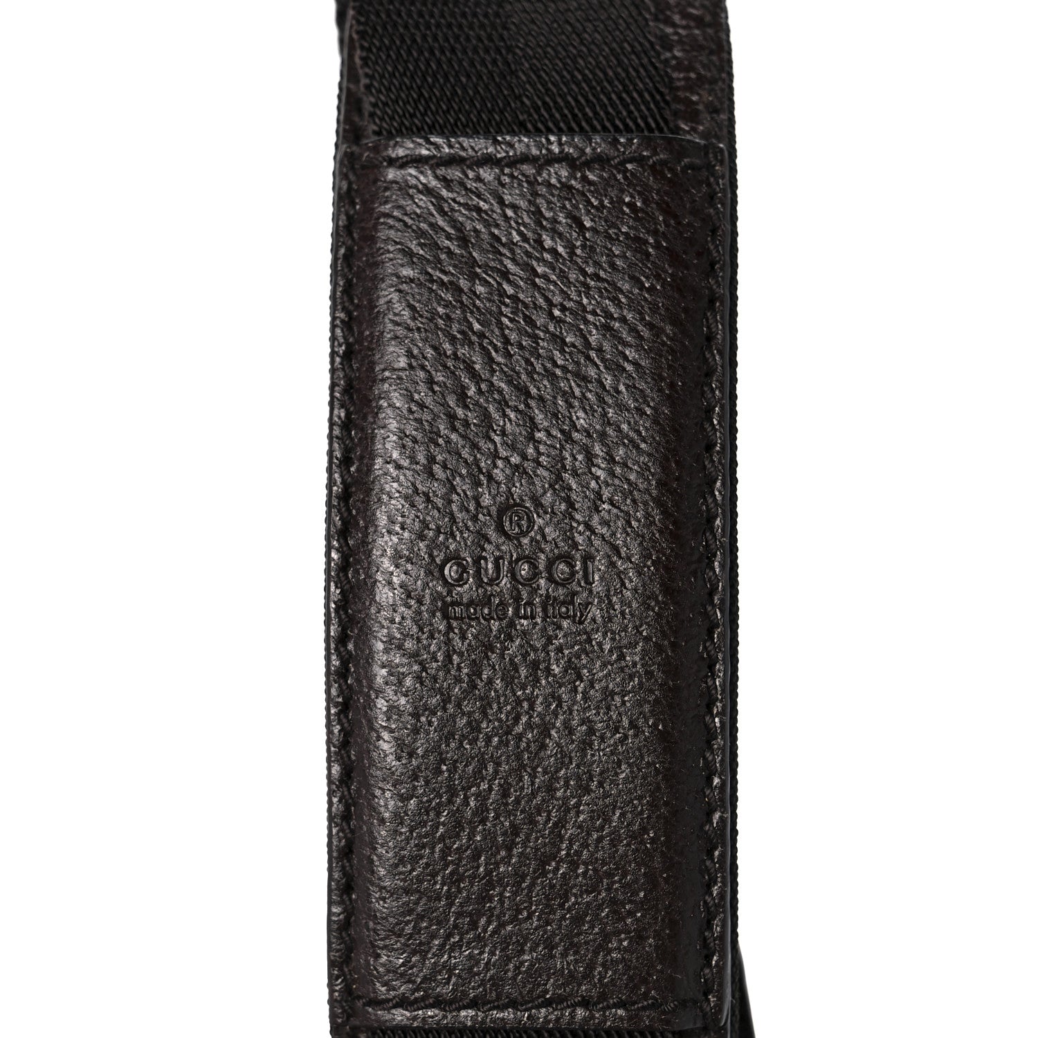 Gucci Monogram Flat Messenger Bag Dark Brown 8 of 12
