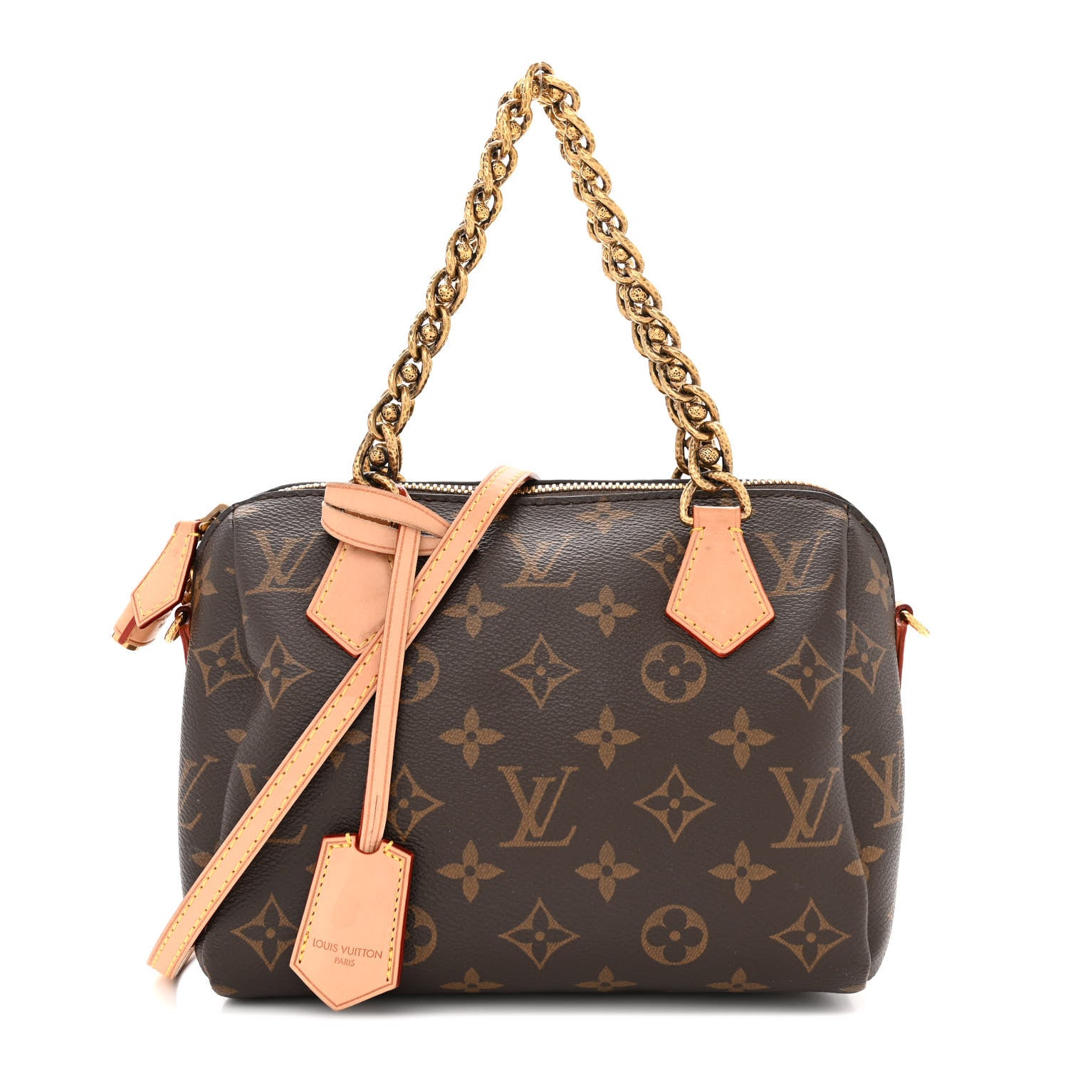Louis Vuitton Monogram Chain Speedy 20 1 of 18