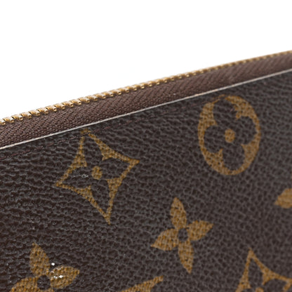 Louis Vuitton Monogram Clemence Wallet Rose Ballerine 7 of 9