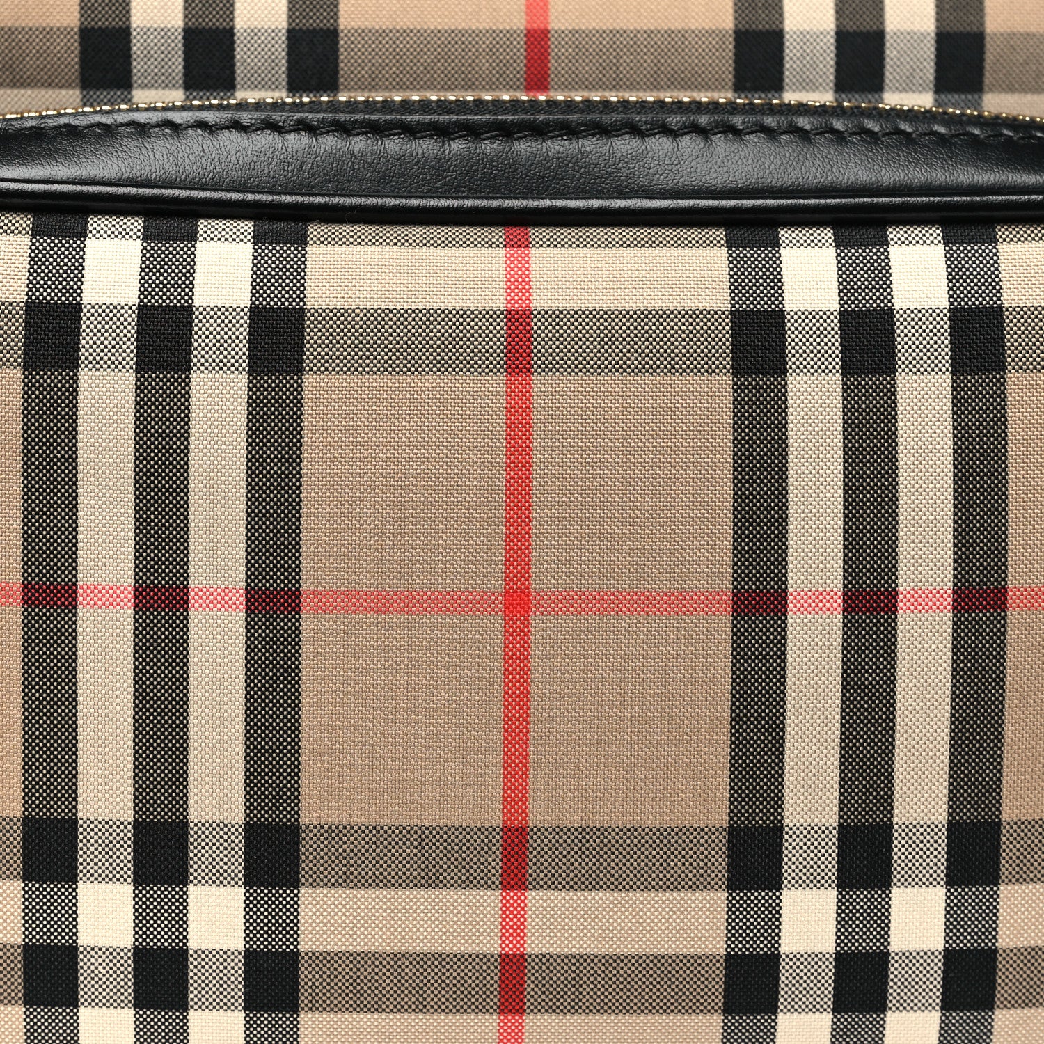 Burberry Calfskin Vintage Check Medium Camera Bag Archive Beige 6 of 8