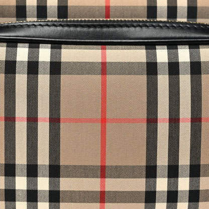 Burberry Calfskin Vintage Check Medium Camera Bag Archive Beige 6 of 8