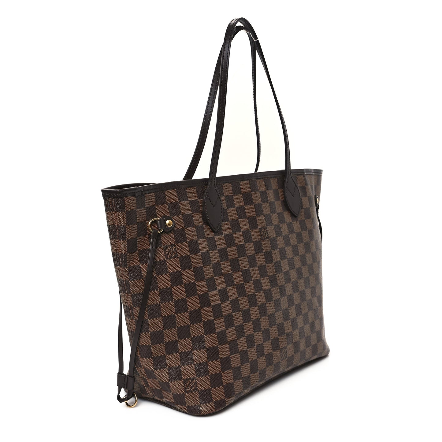 Damier Ebene Neo Neverfull MM Rose Ballerine