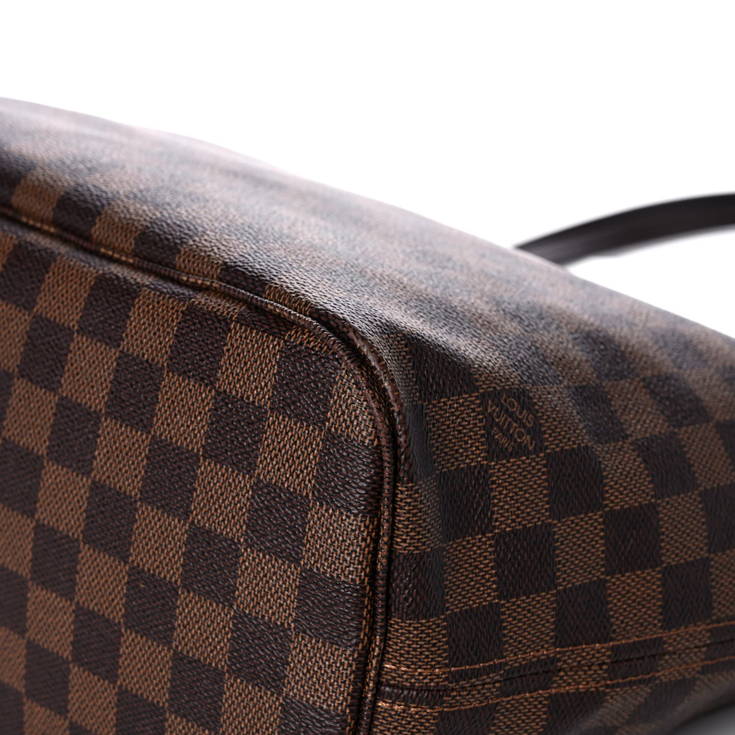 Damier Ebene Neo Neverfull MM Rose Ballerine