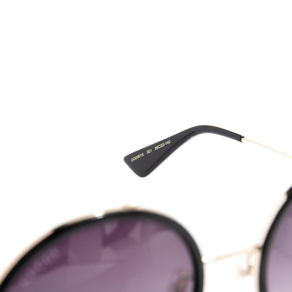 Gucci Round Frame Sunglasses GG0061S Black 6 of 8