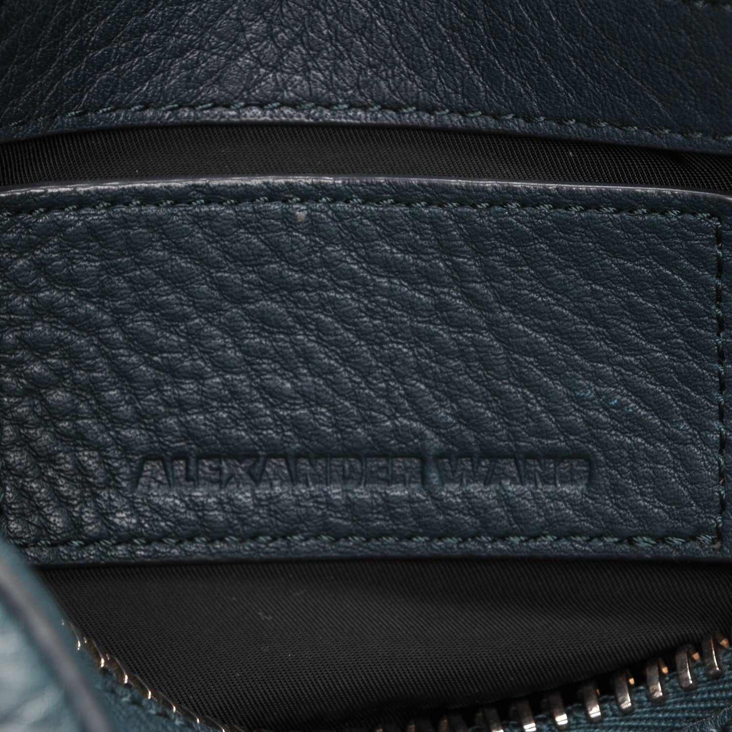 Alexander Wang Pebbled Lambskin Rocco Lake 6 of 6