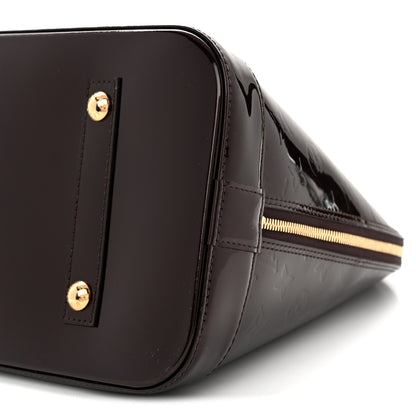 Louis Vuitton Vernis Alma GM Amarante 11 of 11