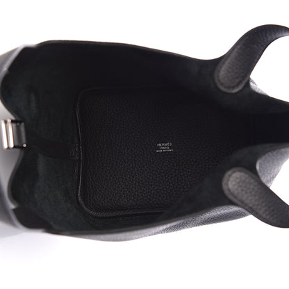 Hermes Taurillon Clemence Picotin Lock 18 PM Black 5 of 12