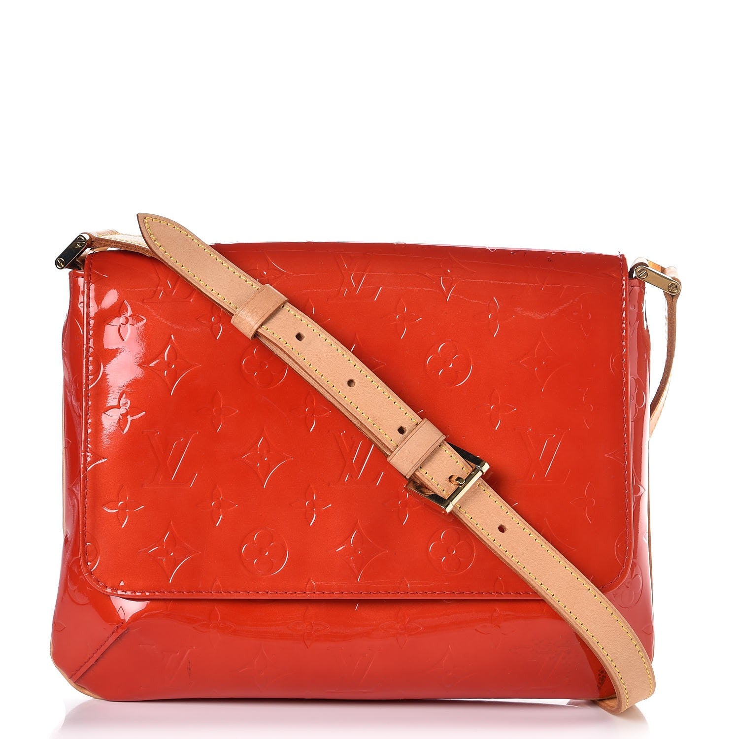 Louis Vuitton Vernis Thompson Street Rouge 1 of 10