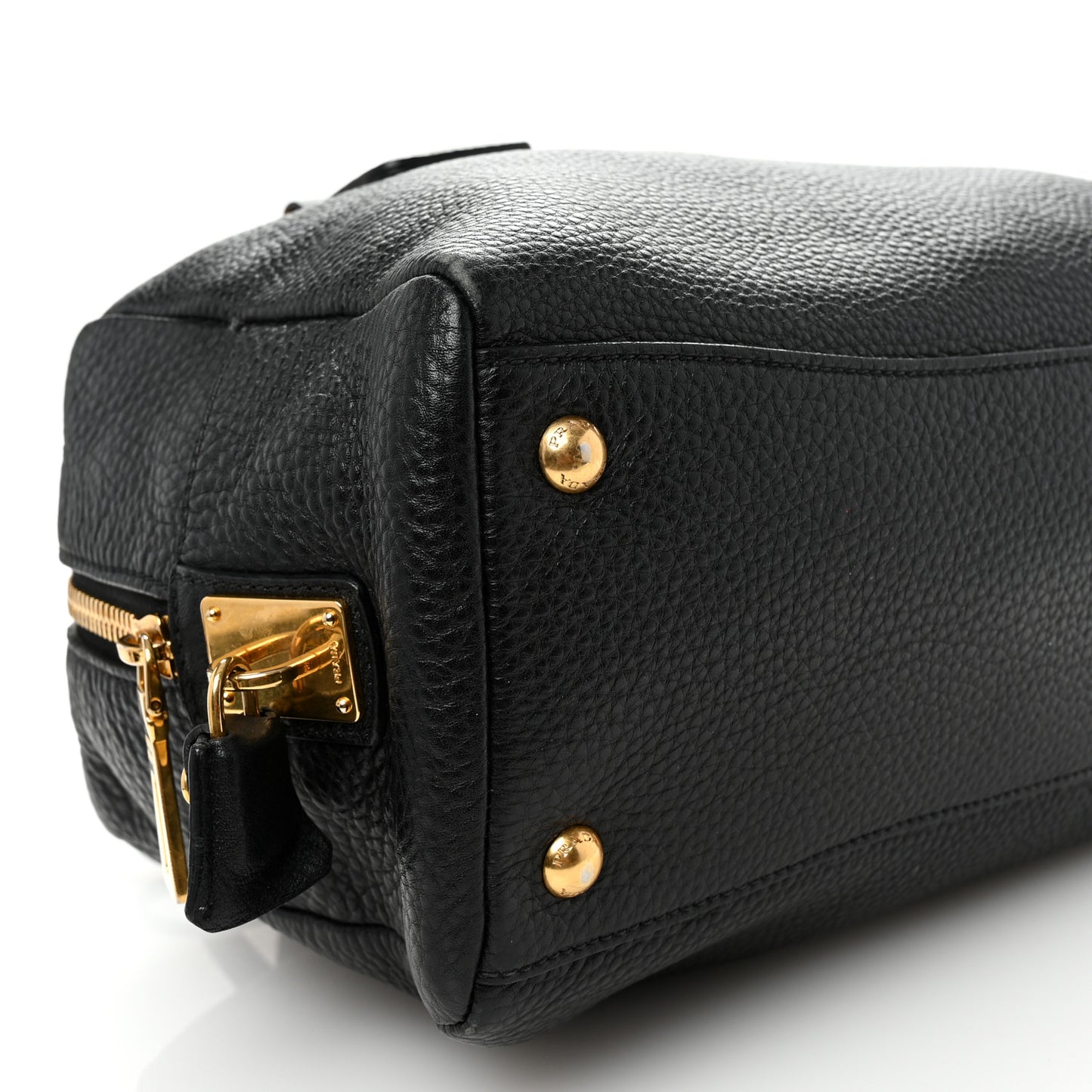 Vitello Daino Bauletto Black