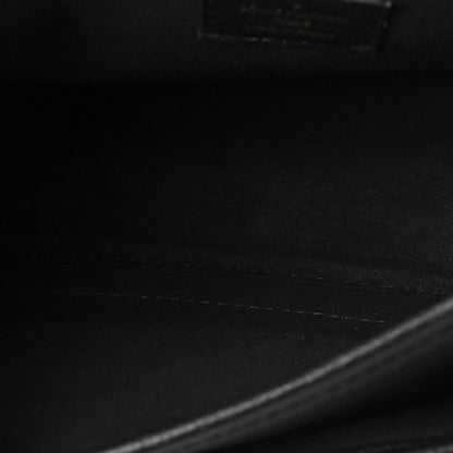Louis Vuitton Grained Calfskin Lockme Chain Bag PM Black 5 of 8