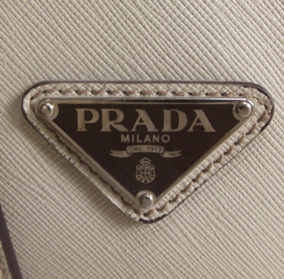 Prada Saffiano Viaggio Travel Bag Ivory 7 of 11