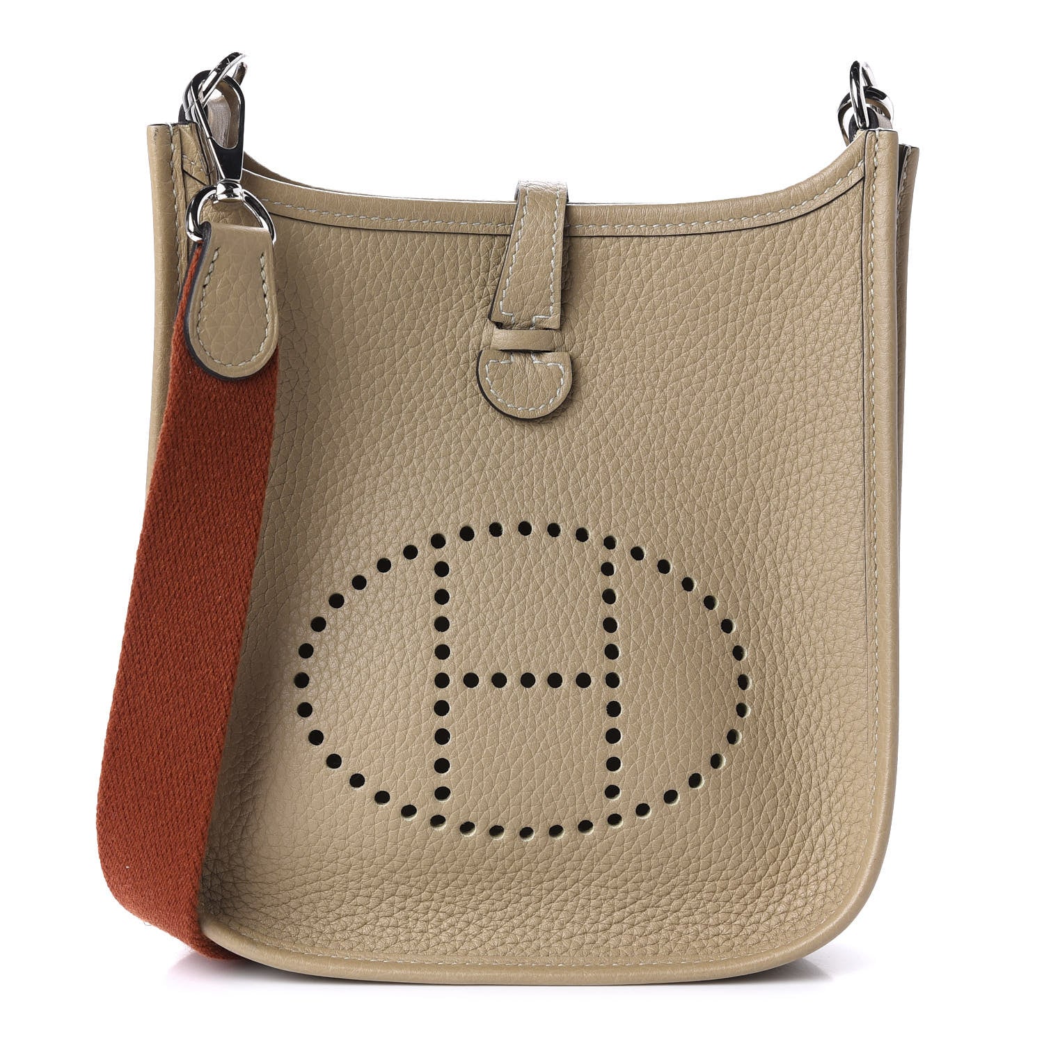 Hermes Taurillon Clemence Amazone Evelyne TPM Trench Cuivre 1 of 10