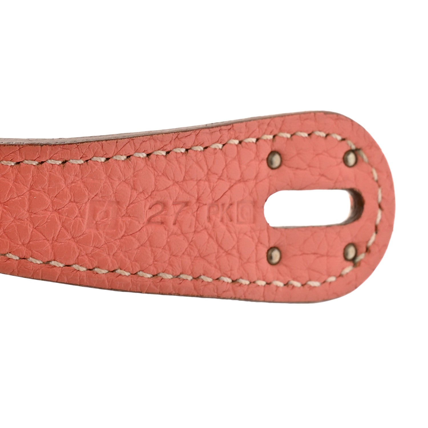 Hermes Taurillon Clemence Lindy 30 Crevette 7 of 13
