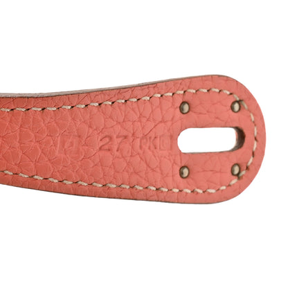 Hermes Taurillon Clemence Lindy 30 Crevette 7 of 13