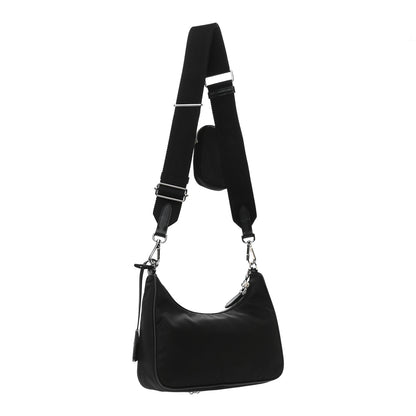 Prada Nylon Re-Edition 2005 Shoulder Bag Black 3 of 13