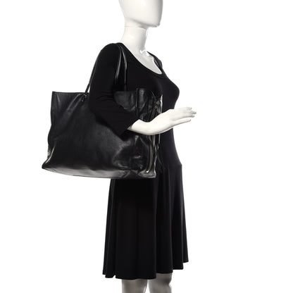 Balenciaga Supple Calfskin Papier A4 Tote Black 2 of 9