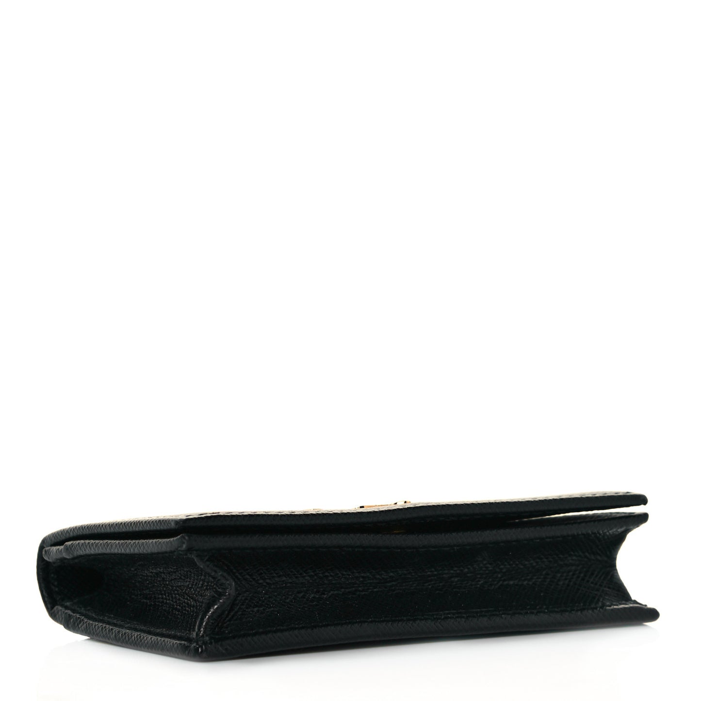 Saffiano Oro Wallet Black