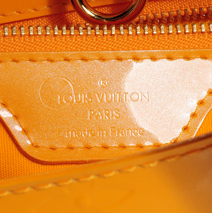 Louis Vuitton Vernis Wilshire PM Jaune Passion 7 of 9