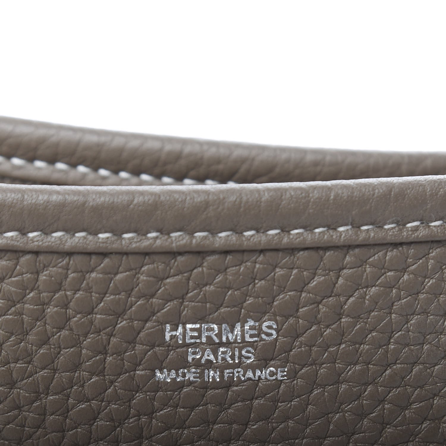 Hermes Taurillon Clemence Evelyne III PM Etoupe 5 of 9